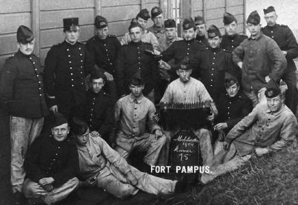 mobilisatie op Pampus 1914