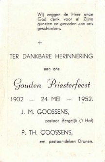 gouden priesterfeest broers Goossens